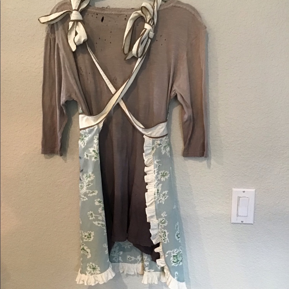 Vintage apron 40s w magnolia pearl
